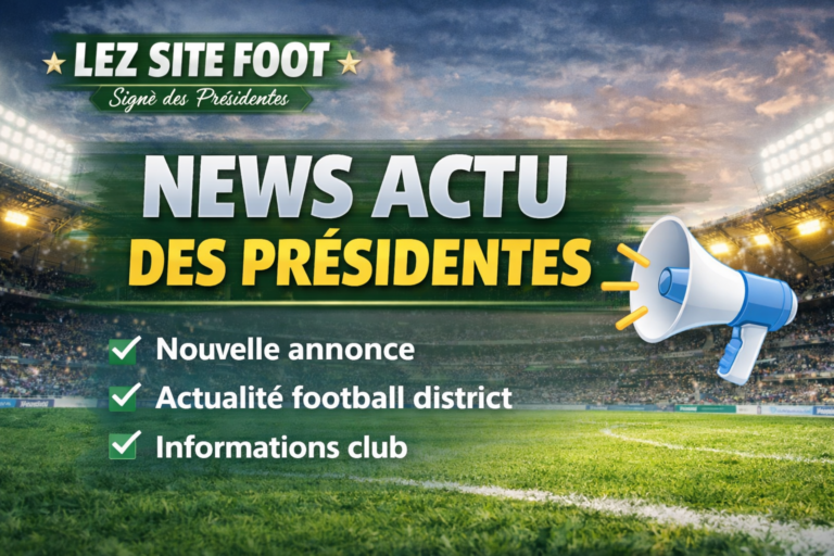 📣INFORMATION DISTRICT – ÉVOLUTIONS À VENIR